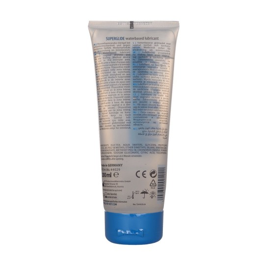 HOT™ SUPERGLIDE WATERBASED LUBRICANT 200ML
