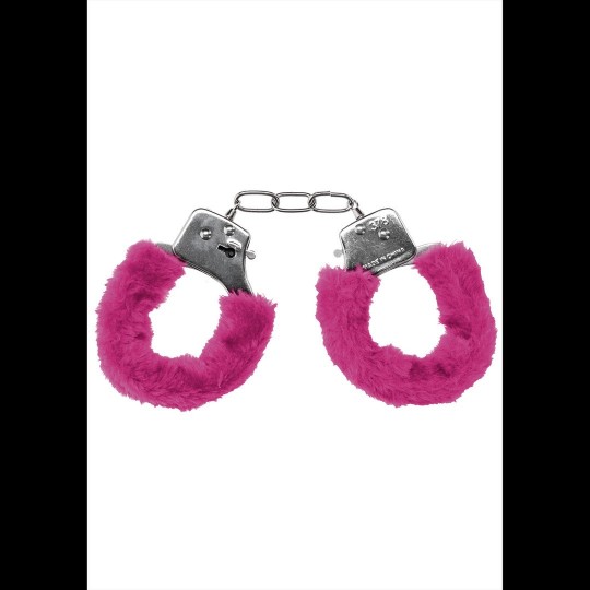 ALGEMAS COM PELUCHE PLEASURE FURRY HANDCUFFS ROSA