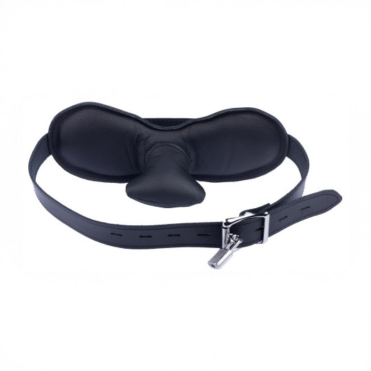 LEATHER GAG - BLACK