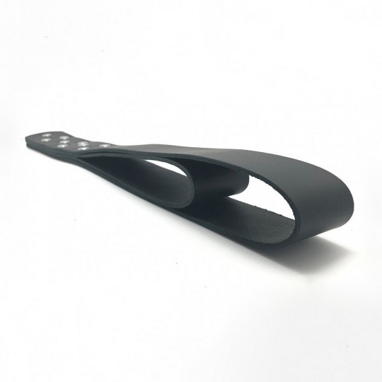LEATHER DOUBLE PADDLE - 44,5 CM - BLACK