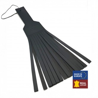LEATHER PADDLE - 45 CM - BLACK