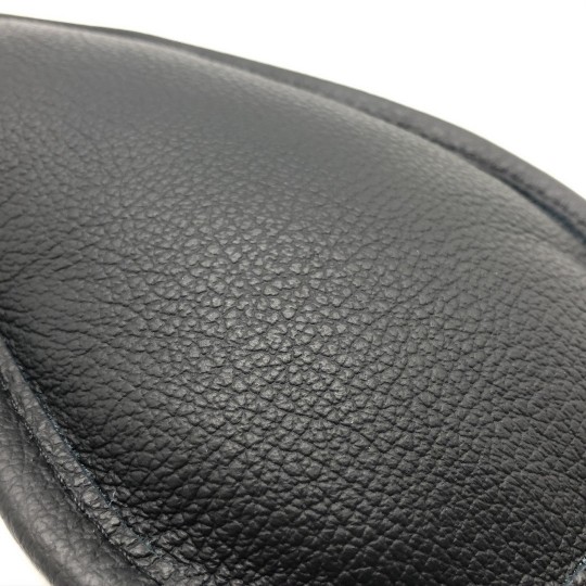 BLIND UP - PADDED LEATHER EYE MASK - BLACK