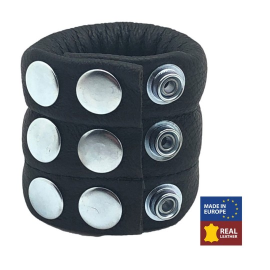 ADJUSTABLE LEATHER BALLSTRETCHER 190 GR - BLACK