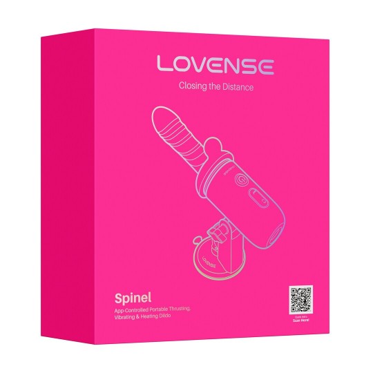 SPINEL - PORTABLE THRUSTING VIBRATING AND HEATING DILDO