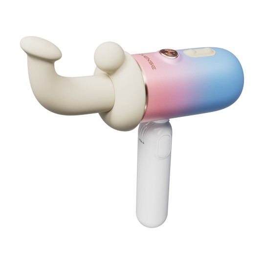 SPINEL - PORTABLE THRUSTING VIBRATING AND HEATING DILDO