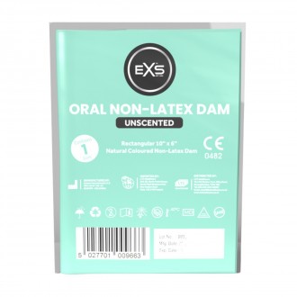 EXS ORAL DAM - NON-LATEX - 1 PIECE