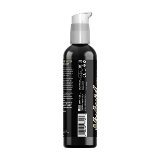HYBRID - PREMIUM SILICONE AND WATER HYBRID LUBRICANT - 4 FL OZ / 118 ML
