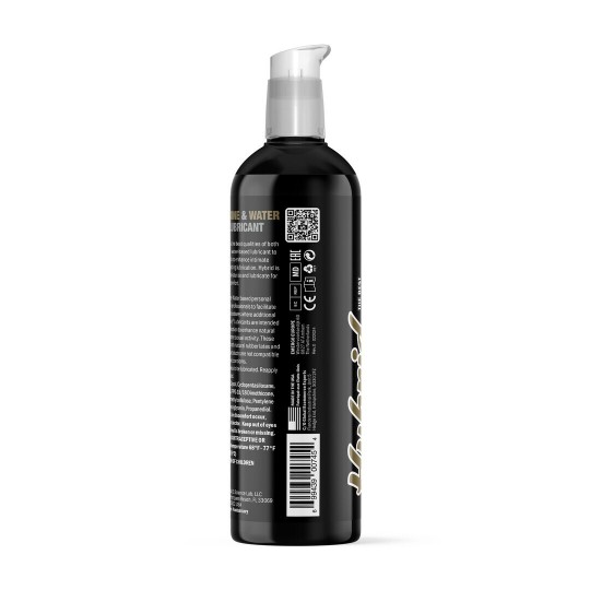 HYBRID - PREMIUM SILICONE AND WATER HYBRID LUBRICANT - 8 FL OZ / 237 ML