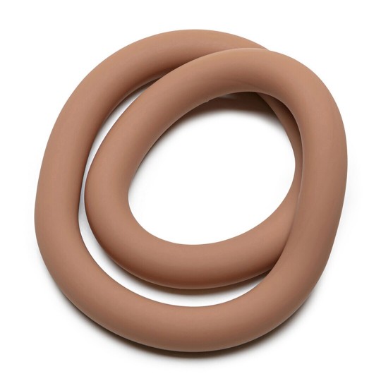 SILICONE HEFTY WRAP RING - COCKRING - 12 / 30,5 CM - SKINTONE 3