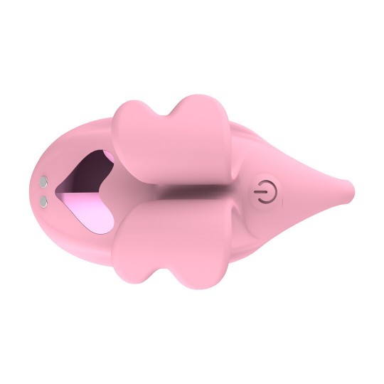 FINGER DUAL VIBRATOR - PINK