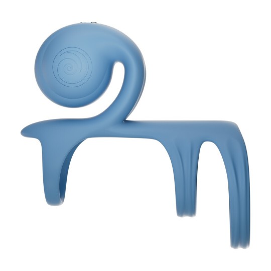 JOVI ARC - SNAIL COUPLES RING - BLUE HAZE