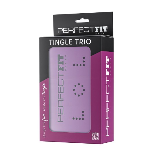 LOL TINGLE TRIO - 3 VIBE PLAY SET - PURPLE/BLACK
