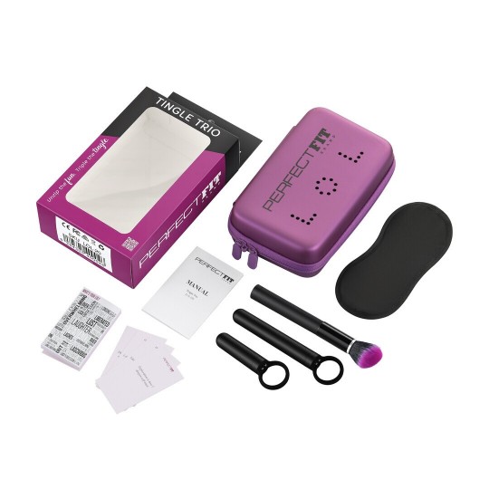 LOL TINGLE TRIO - 3 VIBE PLAY SET - PURPLE/BLACK