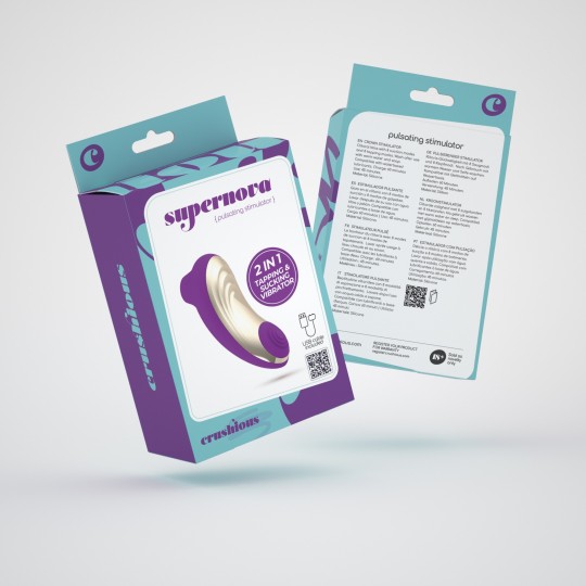PACK DE 30 STIMULATEUR CLITORIEN SUPERNOVA CRUSHIOUS VIOLET