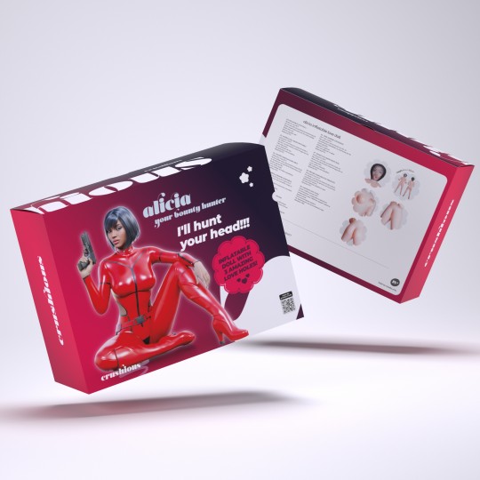 ALICIA LA CAZA RECOMPENSAS MUÑECA INFLABLE MULATA CRUSHIOUS