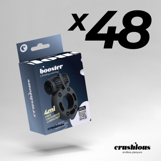 ANEL PARA O PÉNIS COM BALA VIBRATÓRIA BOOSTER CRUSHIOUS