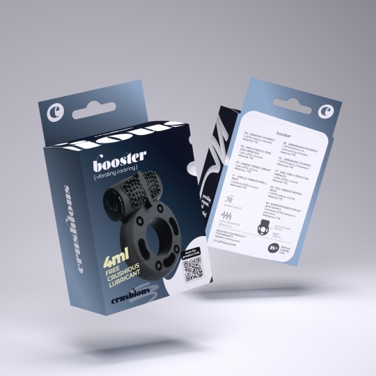 PACK OF 48 CRUSHIOUS BOOSTER COCKRING WITH VIBRATING BULLET