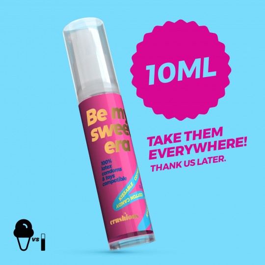 JELLY LUBRIFICANTE STEAL MY KISSES AL GUSTO COTONE DOLCE CRUSHIOUS 10ML
