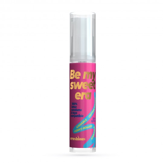 GEL LUBRIFICANTE STEAL MY KISSES COM SABOR A ALGODÃO DOCE CRUSHIOUS 10ML