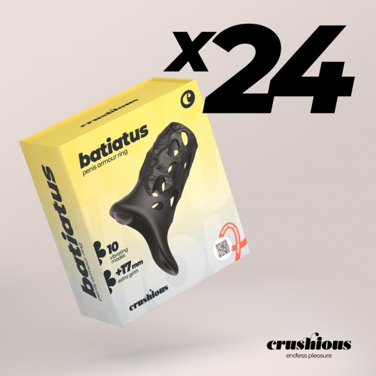 24ER-PACKUNG BATIATUS PANZERPENISRING CRUSHIOUS
