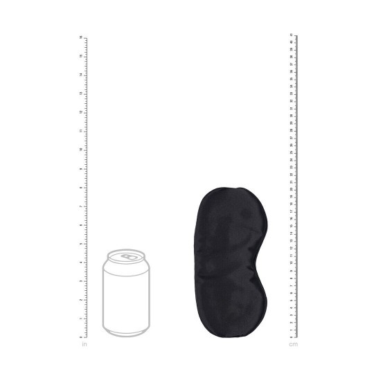 SATIN MASK - BLACK