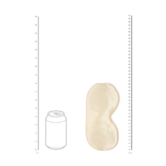 SATIN MASK - GOLD