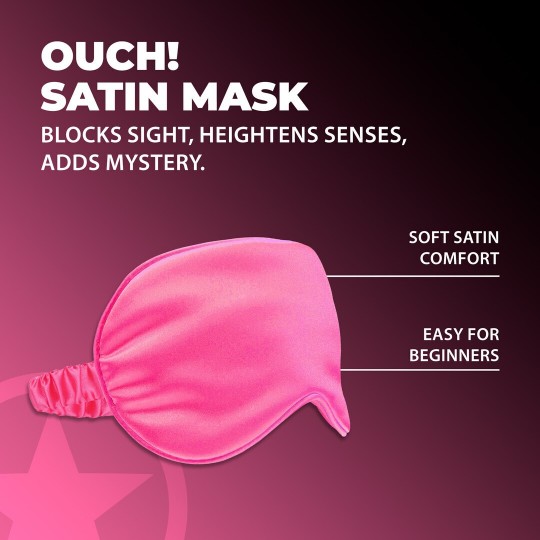 SATIN MASK - PINK