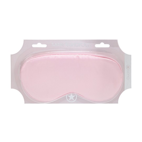 SATIN MASK - POWDER PINK