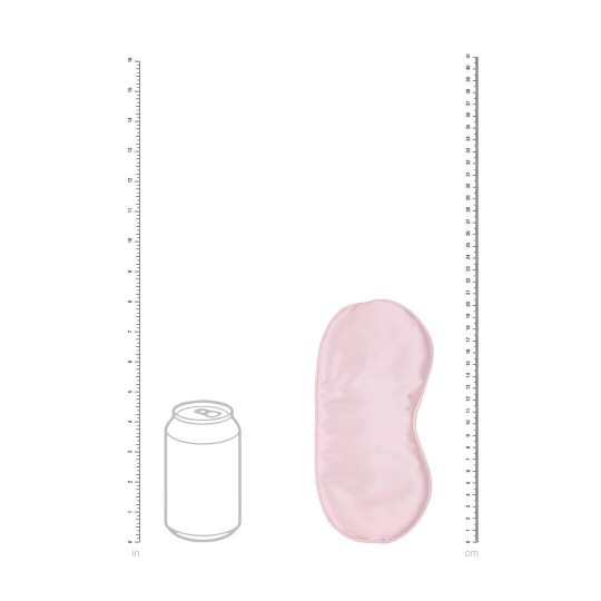 SATIN MASK - POWDER PINK