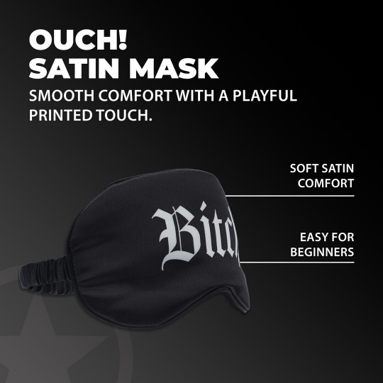 VENDA BITCH PRINTED SATIN PRETA OUCH!