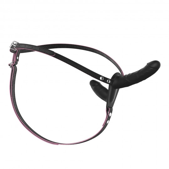 LABIONDA STRAP ON DOPPIO CON COMANDO CRUSHIOUS