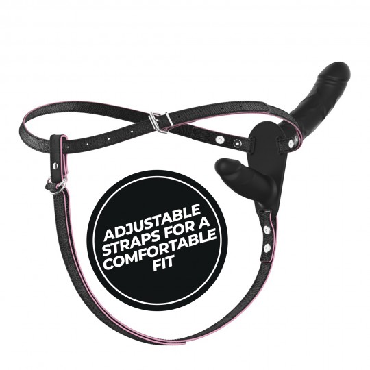 LABIONDA STRAP ON DOPPIO CON COMANDO CRUSHIOUS