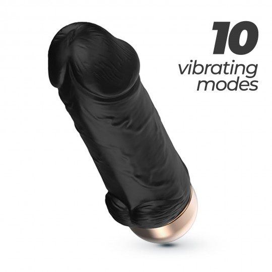 MINI VIBRATORE A PROIETTILE REALISTICO WEENIE NERO CRUSHIOUS