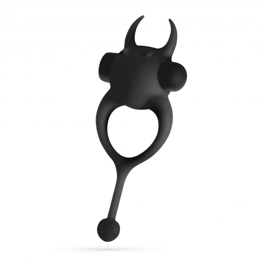 DAEMON ANNEAU PÉNIS AVEC VIBROMASSEUR RECHARGEABLE NOIR CRUSHIOUS