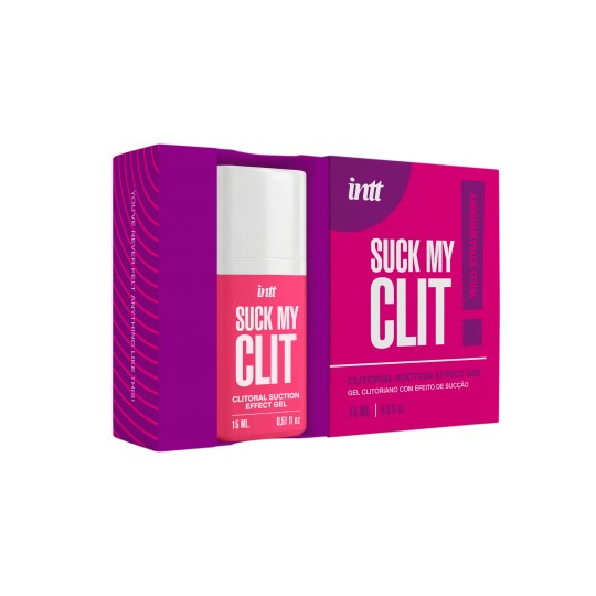 STIMULIERENDES GEL SUCK MY CLIT WILDER ERDBEERE 15 ML INTT