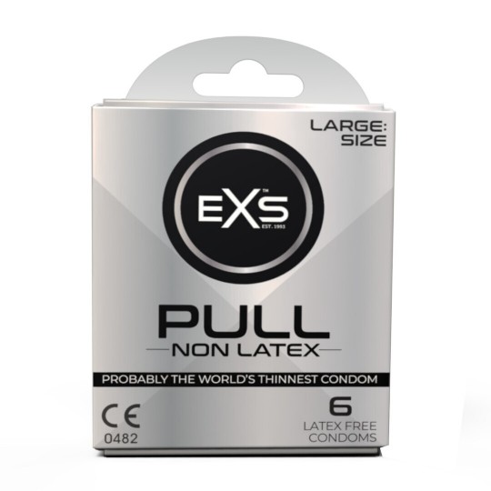 EXS PULL LARGE - CONDOMS - 6 PIECES