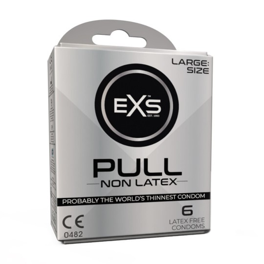 EXS PULL LARGE - CONDOMS - 6 PIECES