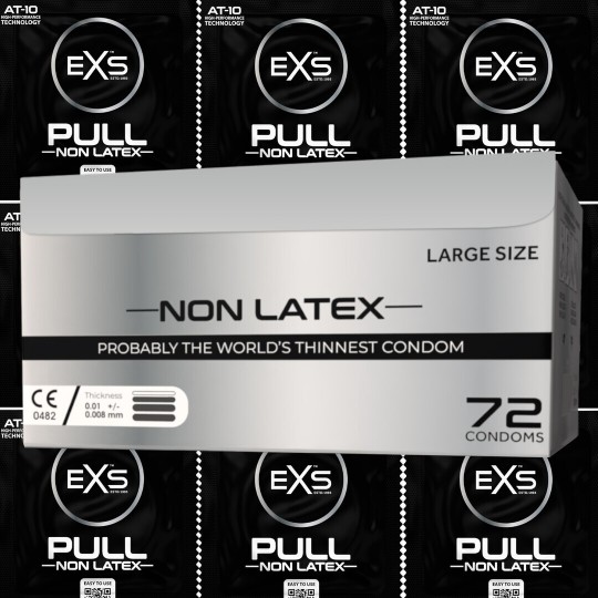 EXS PULL LARGE - CONDOMS - 72 PIECES