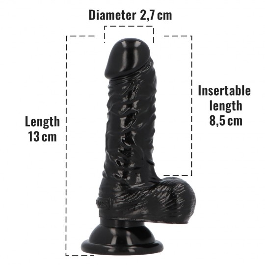 REALISTIC DILDO LEO 13 CM