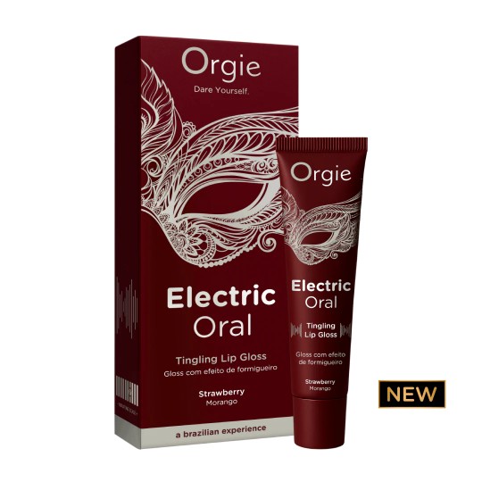 BATOM COM EFEITO FORMIGUEIRO ELECTRIC ORAL TINGLING LIP GLOSS 10ML ORGIE