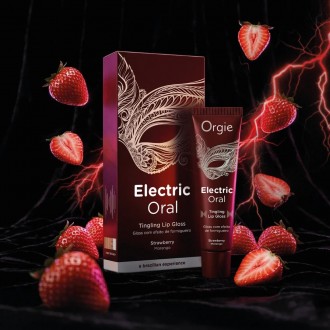 ПОМАДА С ЭФФЕКТОМ ПОКАЛЫВАНИЯ ELECTRIC ORAL TINGLING LIP GLOSS 10 МЛ ORGIE