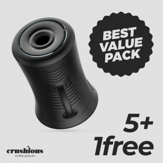 PACK 5 + 1 FREE CRUSHIOUS VOYAGE ULTRA POWERFUL MASTURBATOR