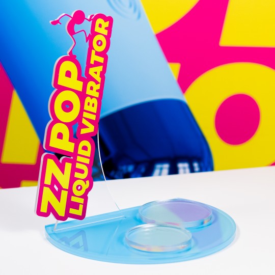 EXPOSITOR PARA VIBRADOR LÍQUIDO ZZ POP CRUSHIOUS