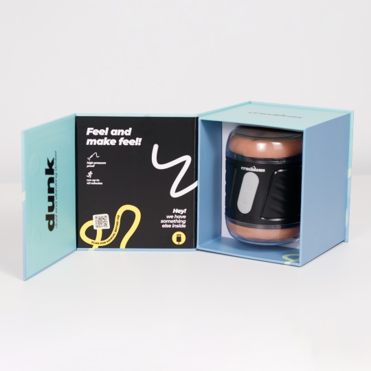 CRUSHIOUS DUNK DOUBLE ENTRY MASTUBATOR WITH VIBRATION