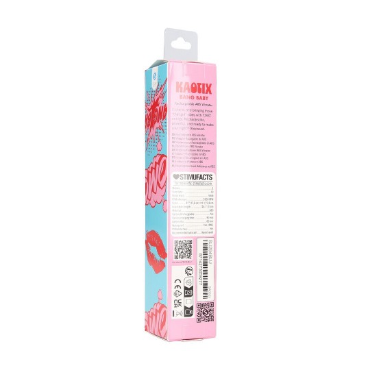 KAOTIX - BANG BABY - RECHARGEABLE VIBRATOR - BLUE