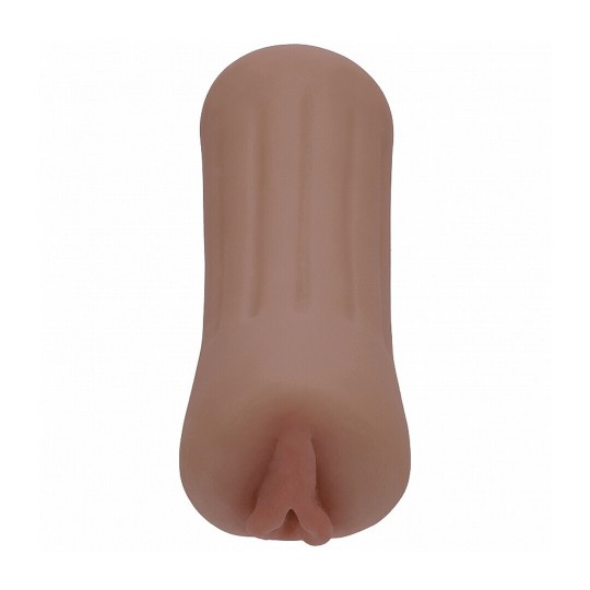 PINUP DOLLS - BEAUTY QUEEN LULU LIPLUST - TPE SMALL MASTURBATOR - 127G - BROWN