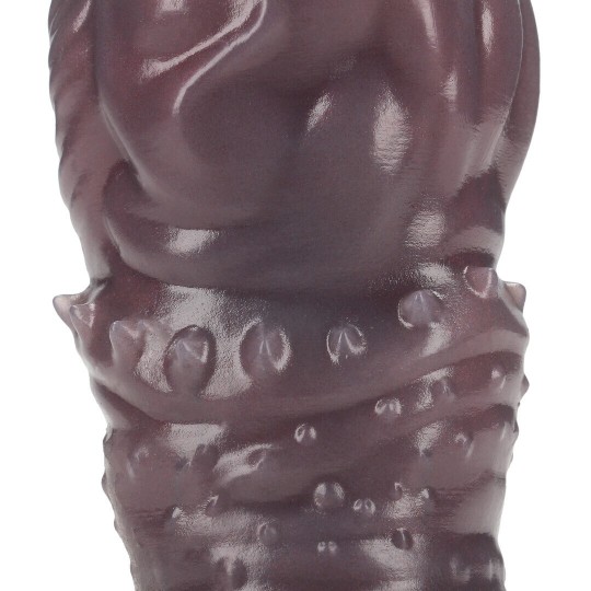HELLSPAWN - SILICONE DILDO - RED/BLACK