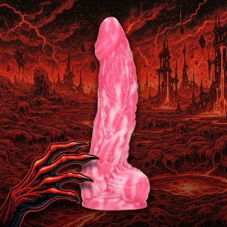 IMP DEMON - SILICONE DILDO - RED