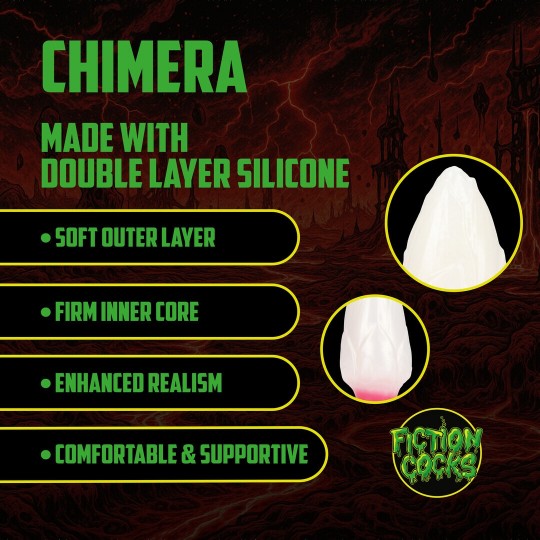 CHIMERA - EGG PLUG - WHITE/RED