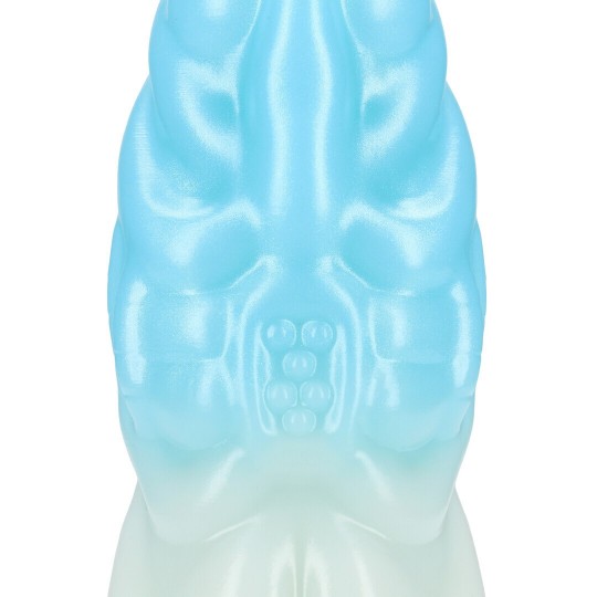 VEIN MASTER - SILICONE DILDO - BLUE/WHITE